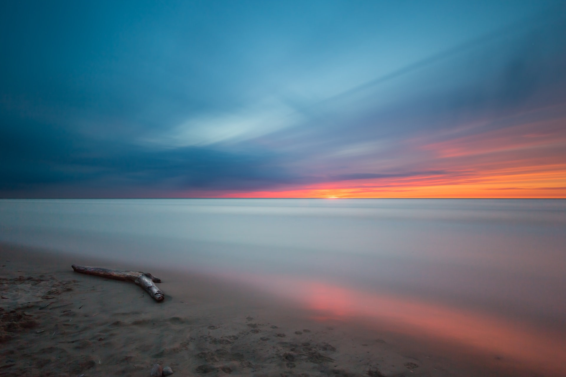 Lake Huron beaches provide great days and sunsets.